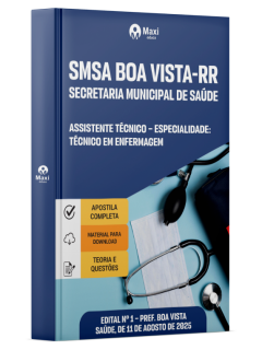 Apostila SMSA Boa Vista RR - 2025