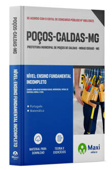 Apostila Prefeitura de Poços de Caldas - MG - 2024