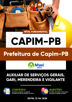 Apostila Prefeitura de Capim-PB