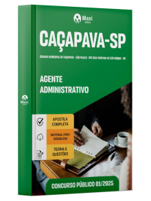 Apostila Câmara de Caçapava - SP - 2025