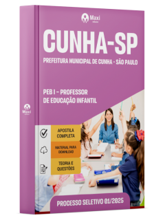 Apostila Prefeitura De Cunha - SP - 2025