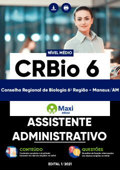 Apostila Conselho Regional de Biologia 6ª Região - Manaus/AM - CRBio 6
