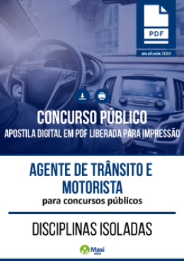 Agente de Trânsito e Motorista para Concursos Públicos