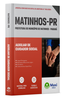 Apostila Prefeitura de Matinhos-PR 2024