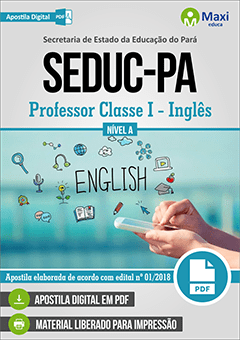Professor Classe I - Inglês