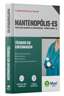 Apostila Prefeitura de Mantenópolis - ES - 2024