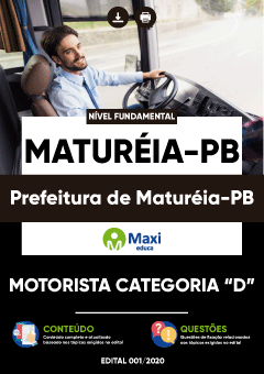 Apostila Prefeitura de Maturéia-PB