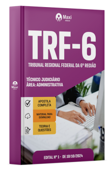 Apostila TRF 6 2024