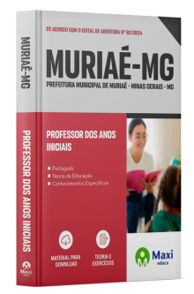 Apostila Prefeitura de Muriaé - MG - 2024