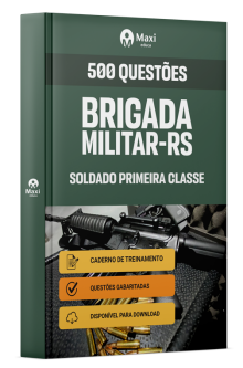 Caderno Brigada Militar RS 2025