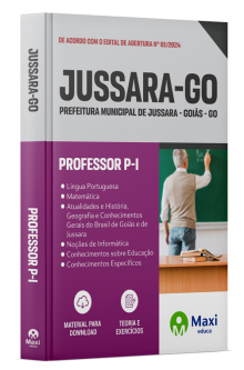 Apostila Prefeitura de Jussara - GO - 2024
