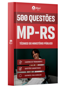 Caderno 500 questões gabaritadas - MP-RS - Ministério Público do Rio Grande do Sul -2025