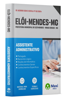 Apostila Prefeitura de Elói Mendes-MG 2024