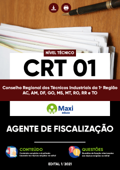 Apostila Digital em PDF do Conselho Regional dos Técnicos Industriais da 1ª Região - CRT 01