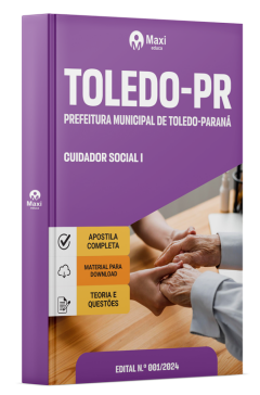 Apostila Prefeitura de Toledo-PR 2024