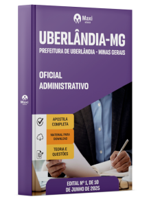 Apostila Prefeitura de Uberlândia - MG -2025