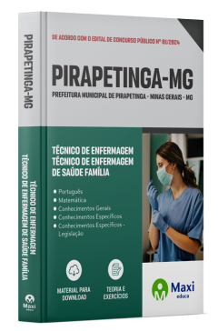 Apostila Prefeitura de Pirapetinga-MG 2024