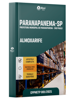 Apostila Prefeitura de Paranapanema - SP - 2025