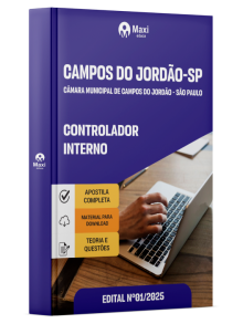 Apostila Câmara Municipal de Campos do Jordão - SP - 2025