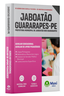 Apostila Prefeitura de Jaboatão dos Guararapes - PE - 2024