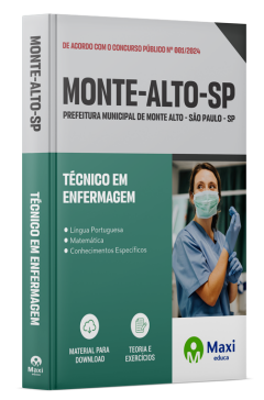 Apostila Prefeitura de Monte Alto - SP - 2024