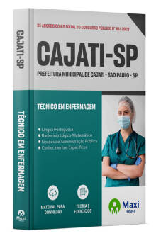 Apostila Prefeitura de Cajati - SP - 2023