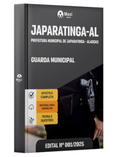 Apostila Prefeitura de Japaratinga- AL - 2025
