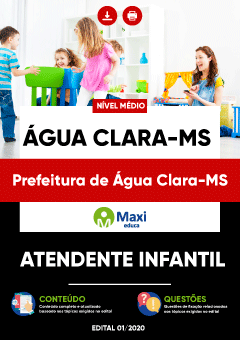 Apostila Prefeitura de Água Clara-MS