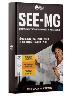 Apostila SEE-MG - Secretaria de Estado de Educação de Minas Gerais - 2025