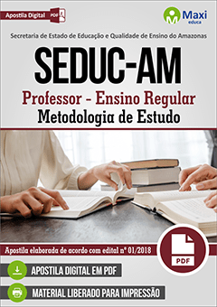 Professor - Ensino Regular Professor – Metodologia de Estudo
