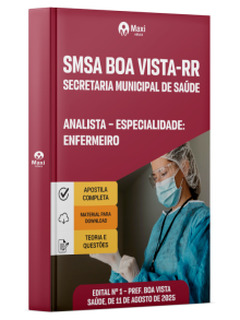 Apostila SMSA Boa Vista RR - 2025