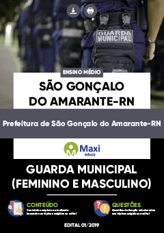 Apostila Digital em PDF da Prefeitura de São Gonçalo do Amarante-RN