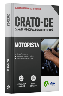 Apostila Câmara de Crato – CE - 2024