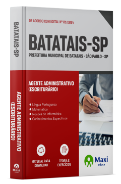 Apostila Prefeitura de Batatais - SP - 2024