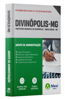 Apostila Prefeitura de Divinópolis - MG - 2024