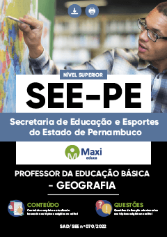 Apostila Secretaria de Educação e Esportes do Estado de Pernambuco - SEE-PE