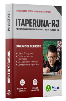 Apostila Prefeitura de Itaperuna-RJ 2024