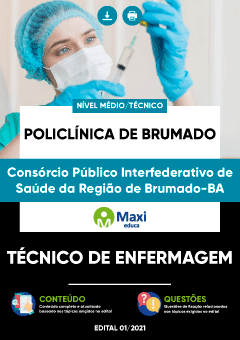 Apostila Consórcio Público Interfederativo de Saúde da Região de Brumado-BA - Policlínica de Brumado