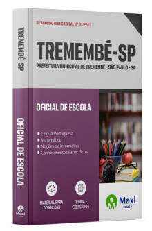 Apostila Prefeitura de Tremembé - SP - 2023