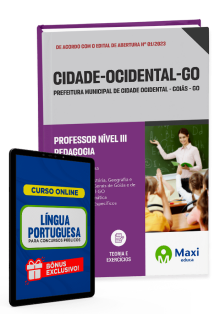 Apostila Prefeitura de Cidade Ocidental - GO - 2023