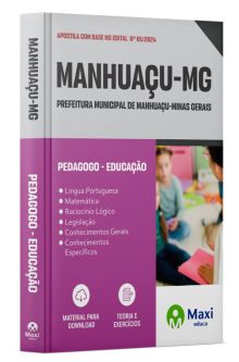 Apostila Prefeitura de Manhuaçu - MG - 2024