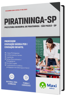 Apostila Prefeitura de Piratininga - SP