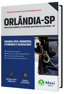 Apostila Prefeitura de Orlândia - SP