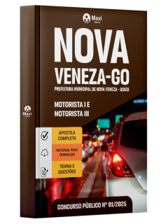 Apostila Prefeitura de Nova Veneza - GO - 2025