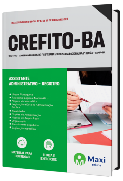 Apostila CREFITO 7 - BA - 2023