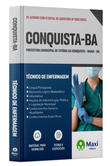 Apostila Prefeitura de Vitória da Conquista - BA - 2024