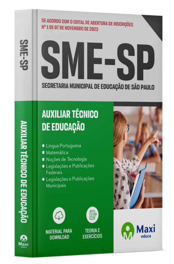 Auxiliar Técnico de Educação da Secretaria Municipal de Educação _