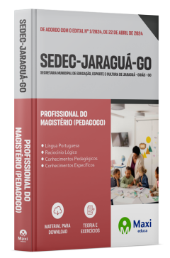 Apostila SEDEC Jaraguá - GO - 2024