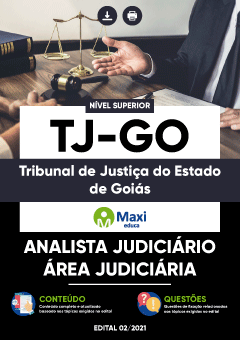 Apostila Digital em PDF do Tribunal de Justiça do Estado de Goiás - TJ-GO