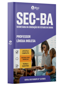 Apostila SEC-BA - Secretaria da Educação do Estado da Bahia - 2025